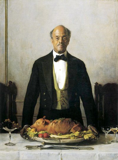 管家，1919年 作者 约瑟夫·德坎普